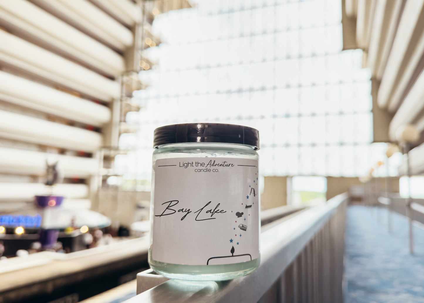 Bay Lake | 9oz. Jar Soy Wax Candle | Magically Inspired | Resort