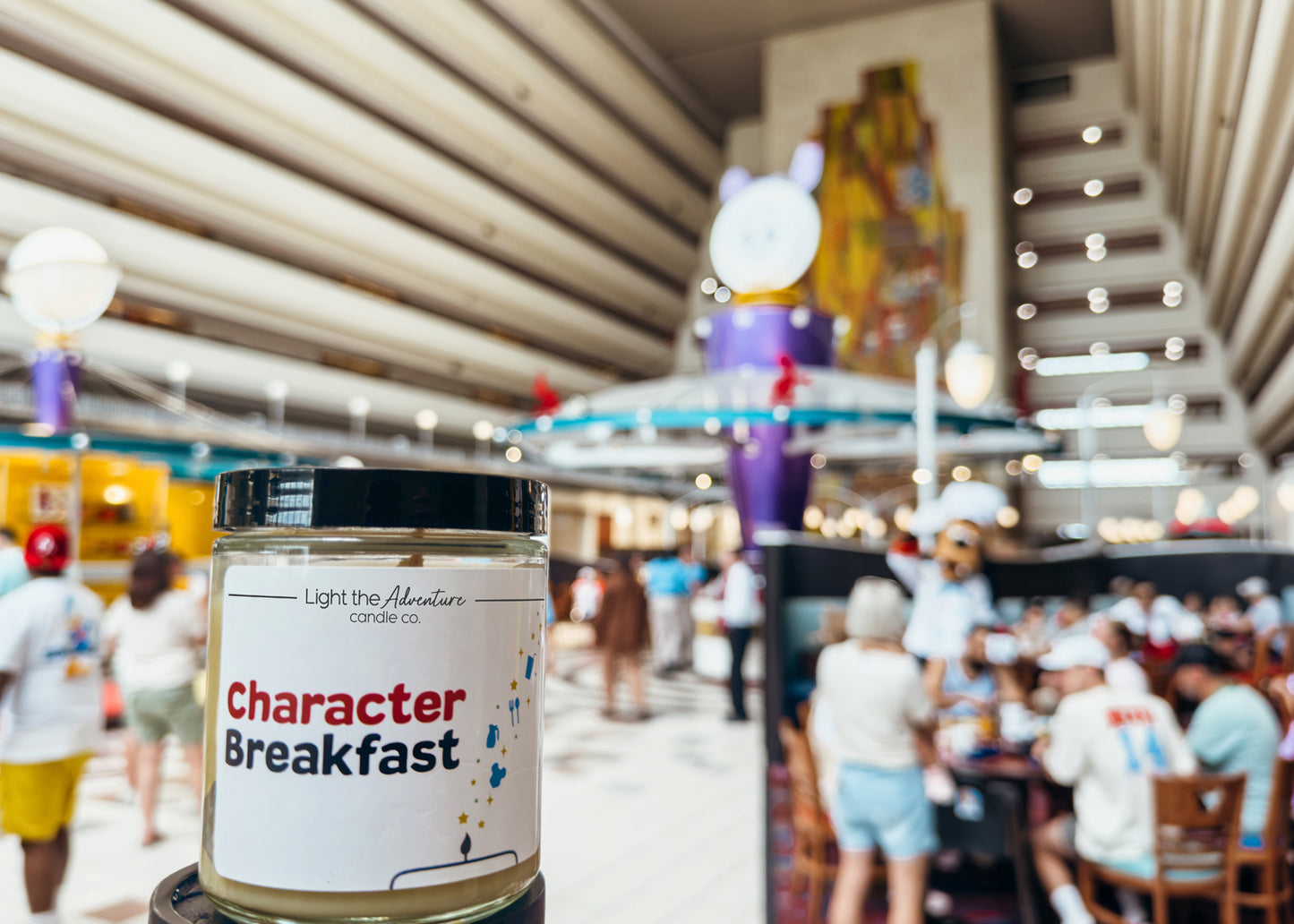 Character Breakfast | 9oz. Jar Soy Wax Candle | Magically Inspired | Theme Park