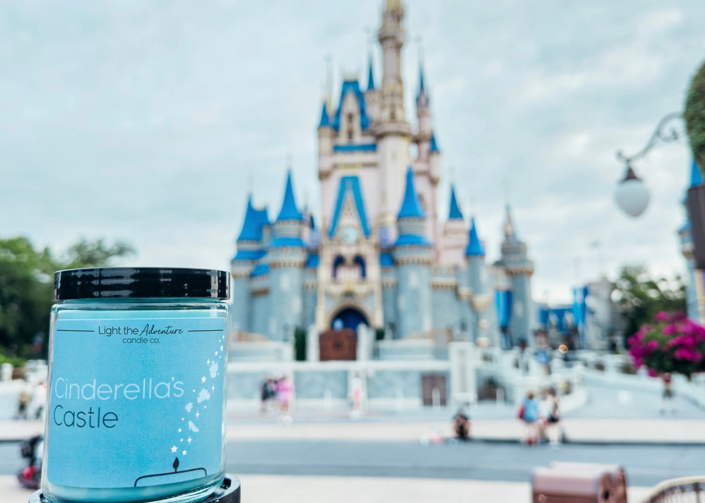 Cinderella's Castle | 9oz. Jar Soy Wax Candle | Magically Inspired | Theme Park