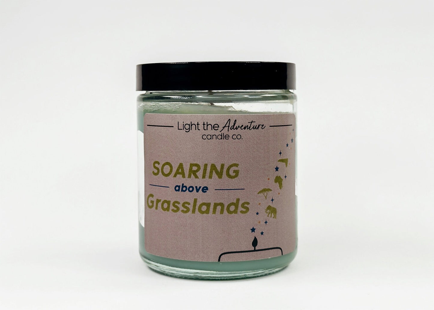 Soaring Above Grasslands | 9oz. Jar Soy Wax