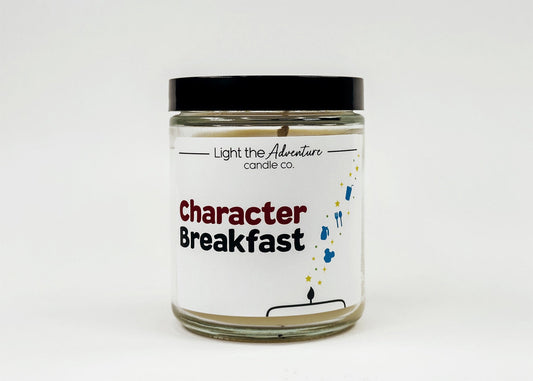 Character Breakfast | 9oz. Jar Soy Wax Candle | Magically Inspired | Theme Park