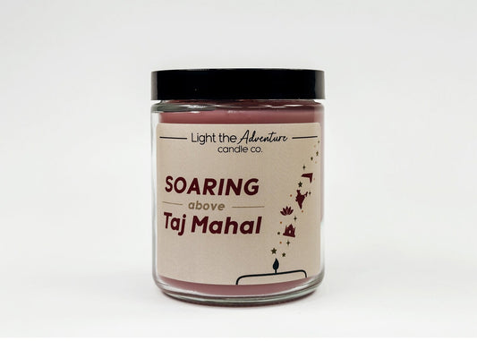 Soaring Above Taj Mahal | 9oz. Jar Soy Wax