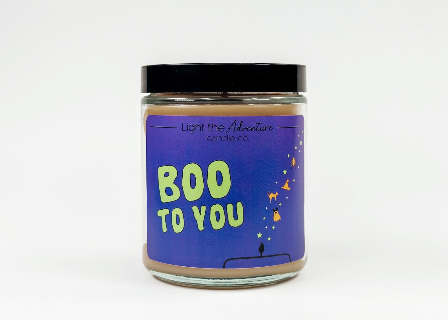 Boo To You | 9oz. Jar Soy Wax Candle | Magically Inspired | Halloween Party